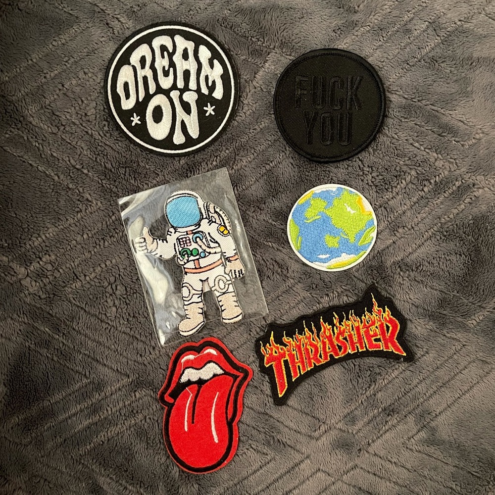 6pc Random Patches